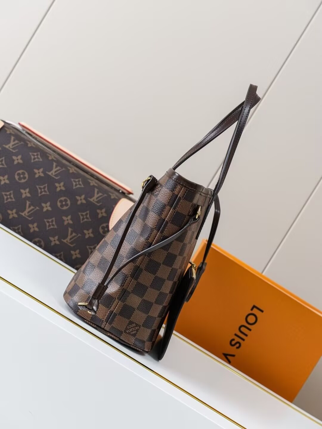 LV Neverfull PM N40600 29x21x12cm