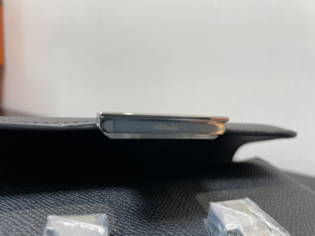 Hermès Constance 19 Epsom Silver Hardware 7.25" x 6.25" x 2.25"