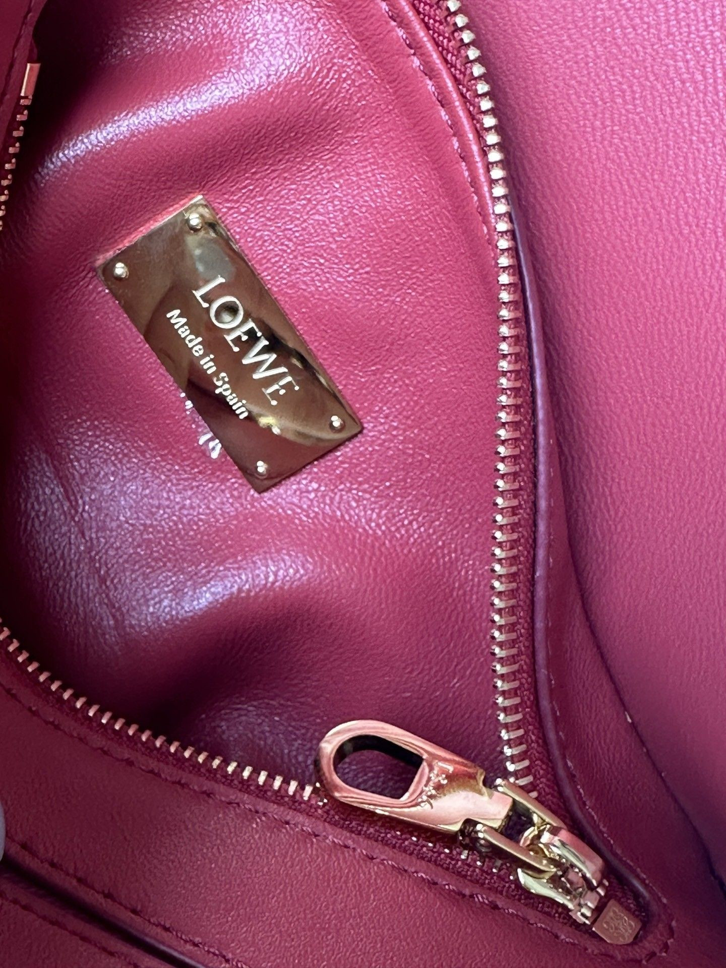 L0ew* mini featherlight puzzle bag nappa lambskin 18x12.5x8cm