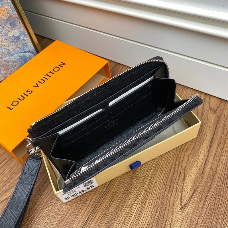 LV ZIPPY DRAGONNE WALLET N60379