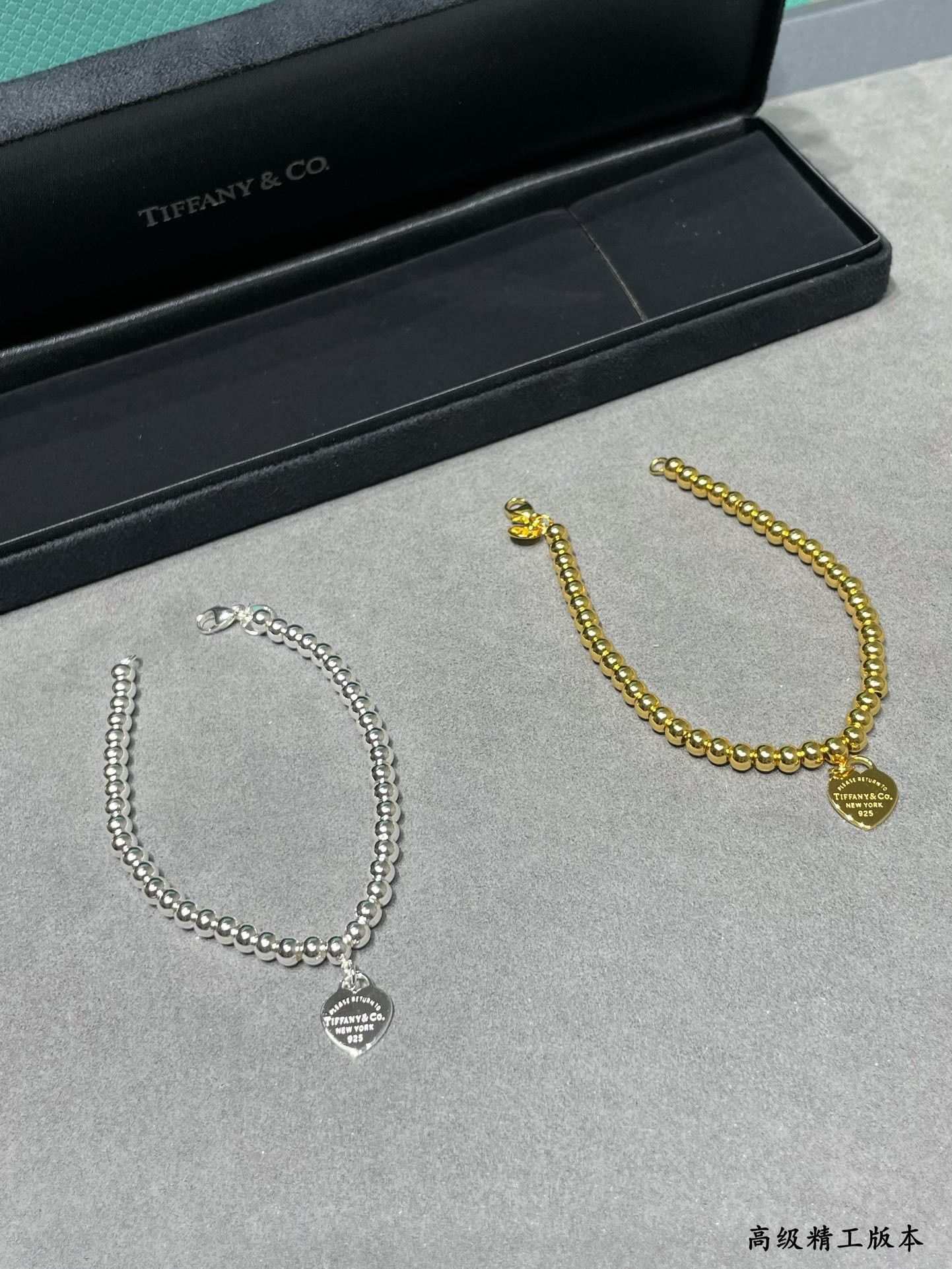 T*f*ny & co. beads & hearts bracelet ag925