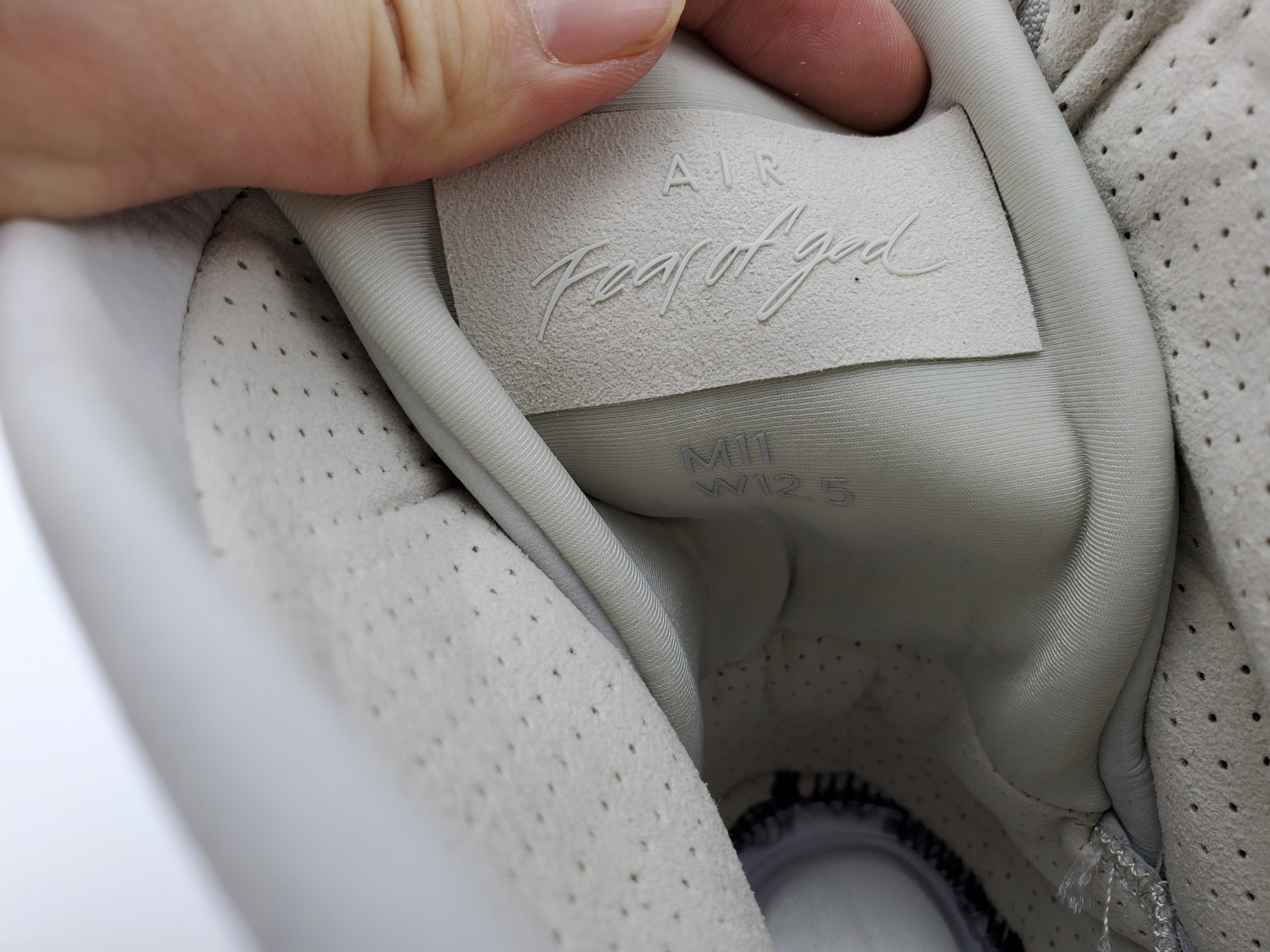 Air Fear Of God 1 Light Bone