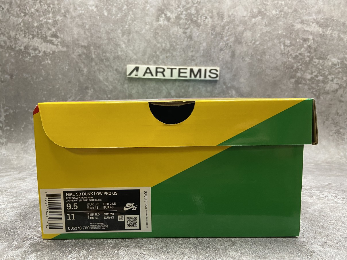 Grateful Dead x Nike SB Dunk Low Yellow Bear