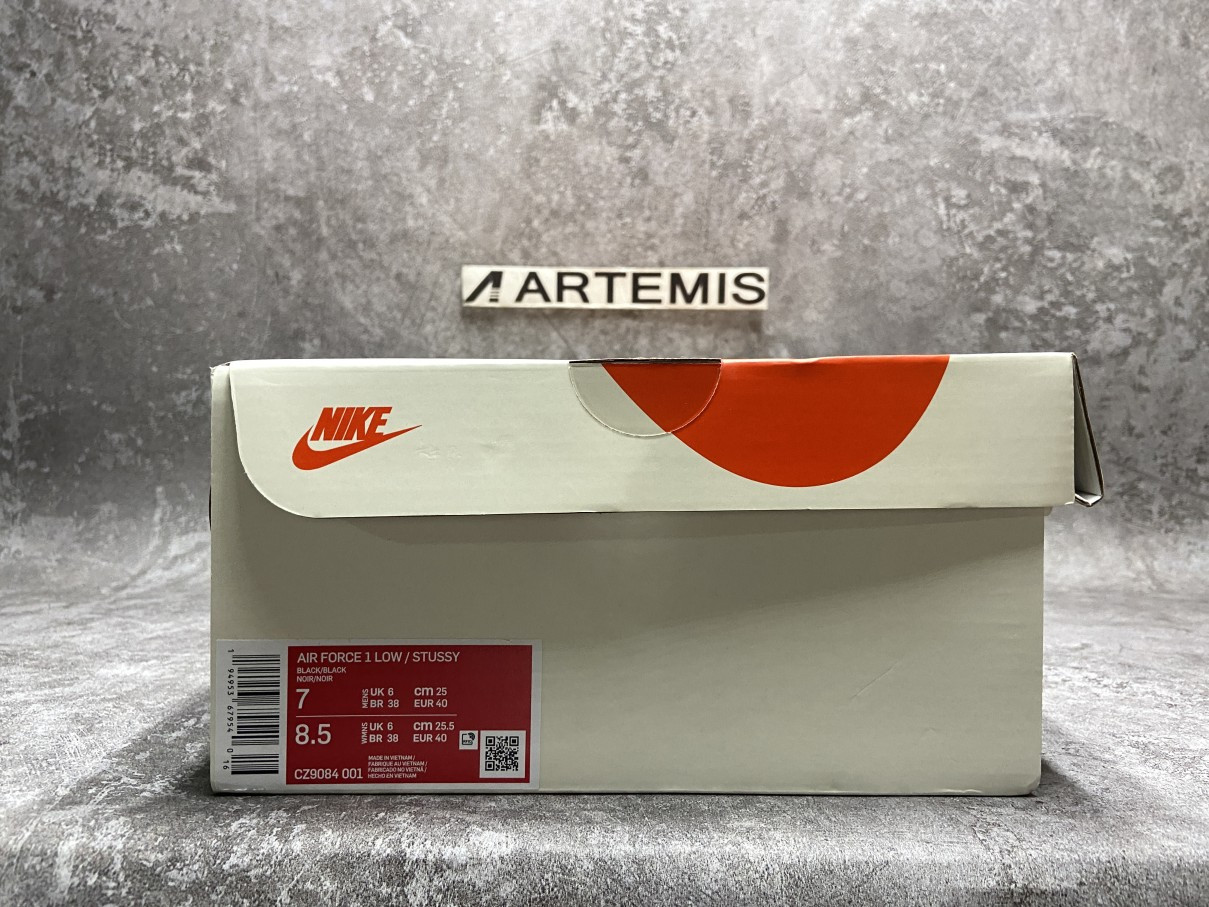 Nike Air Force 1 Low Stussy Black