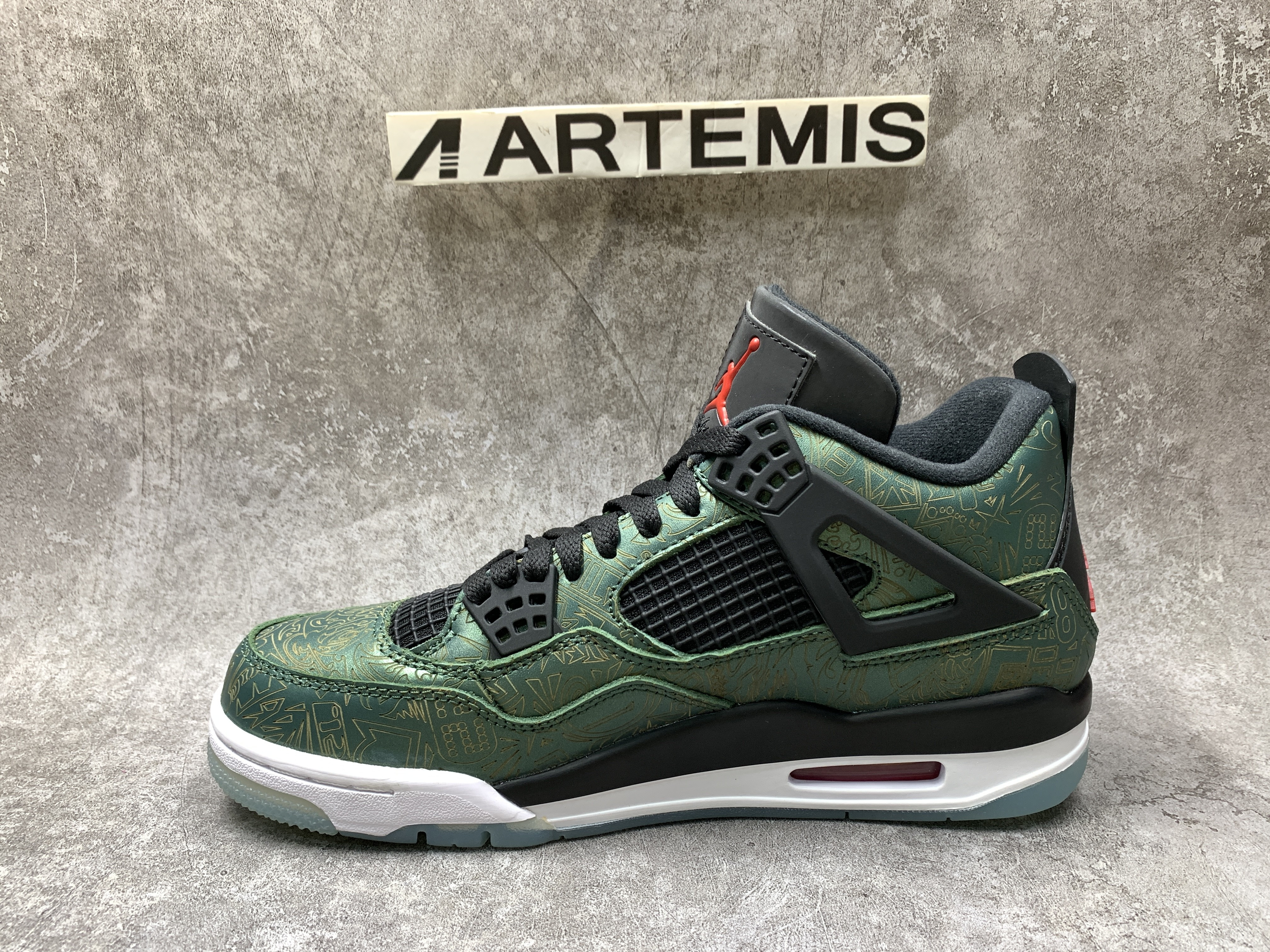 Air Jordan 4 Retro Laser Green