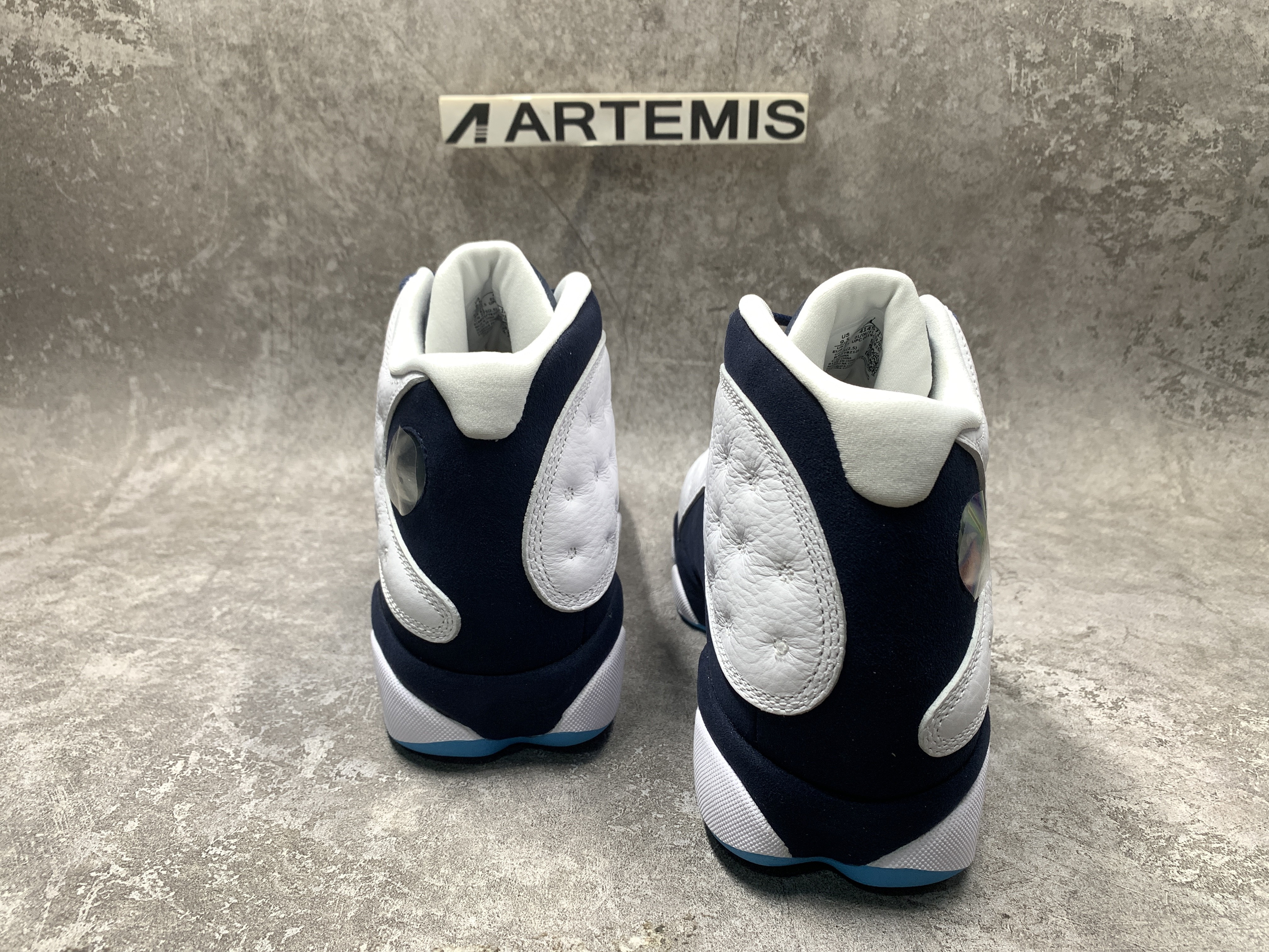 Jordan 13 Retro Obsidian Powder Blue White