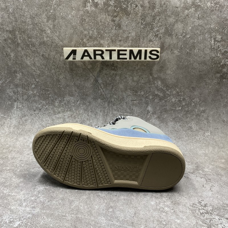 Lanvin Leather Curb Light Blue Gum