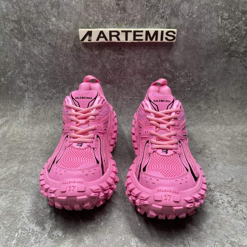 Balenciga Defender Sneakers In Pink