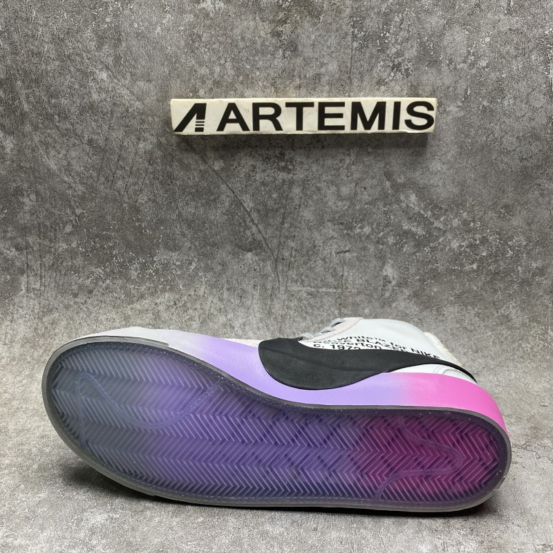 Nike Blazer Mid Off-White Wolf Grey Serena "Queen"