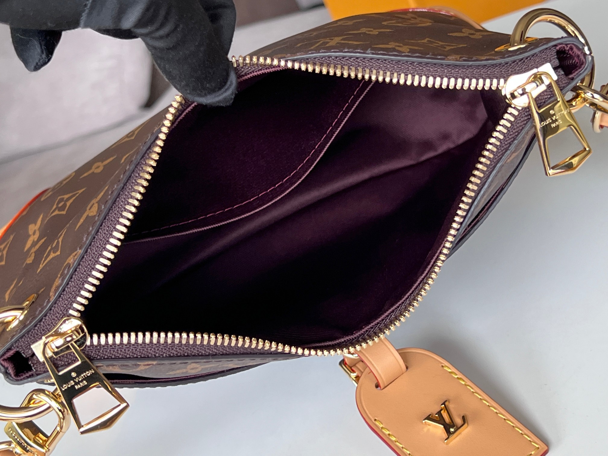 LV Odéon PM M45354 9.4x8.7x3.1 inches