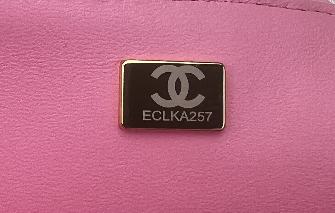 Ch*el classic 11.12 handbag tweed & gold-tone metal 6 × 9.9 × 2.5 in