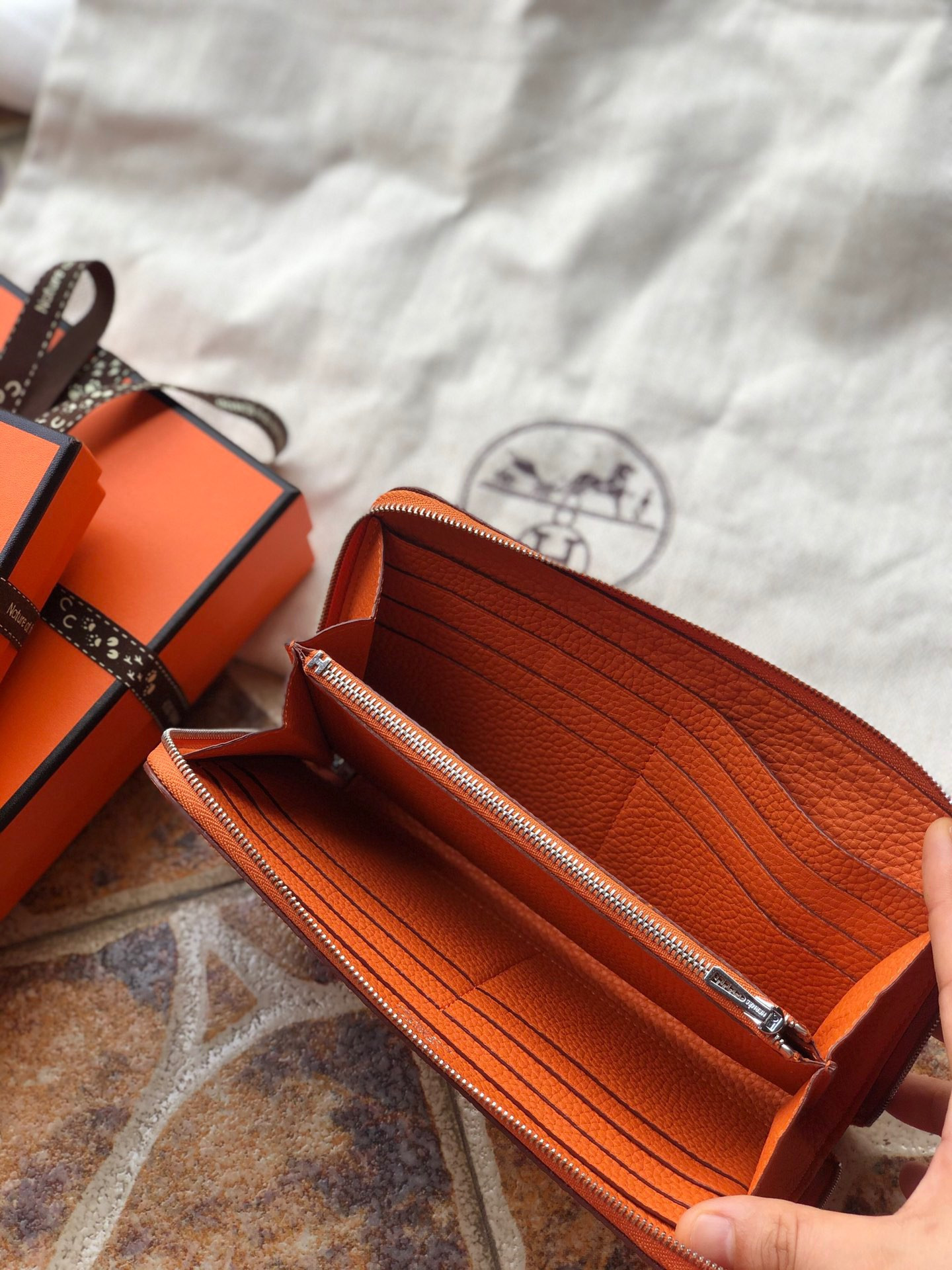 Hermès Long Wallet 20x11cm