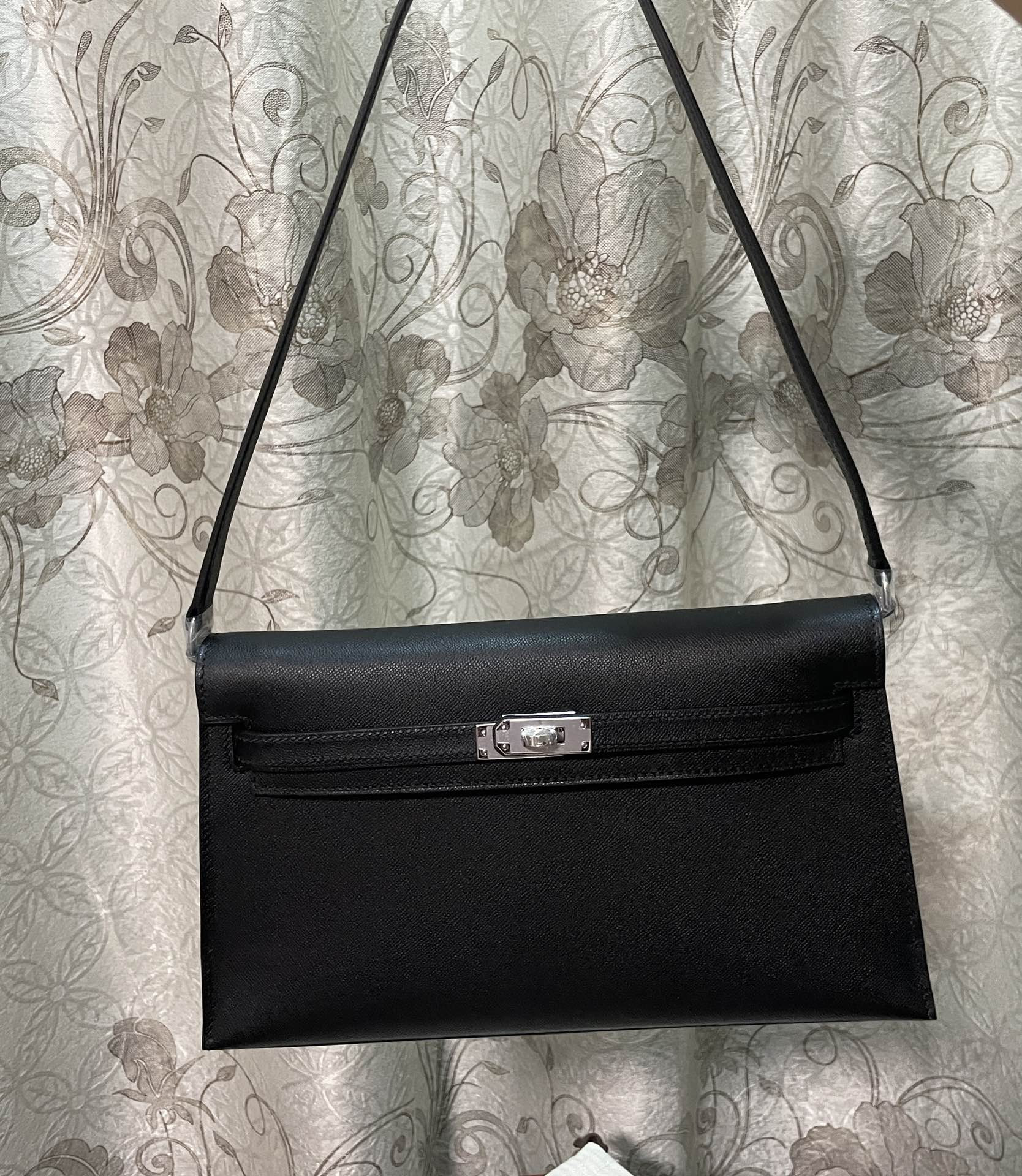 Hermès Kelly Elan Epsom16x27.8x4cm