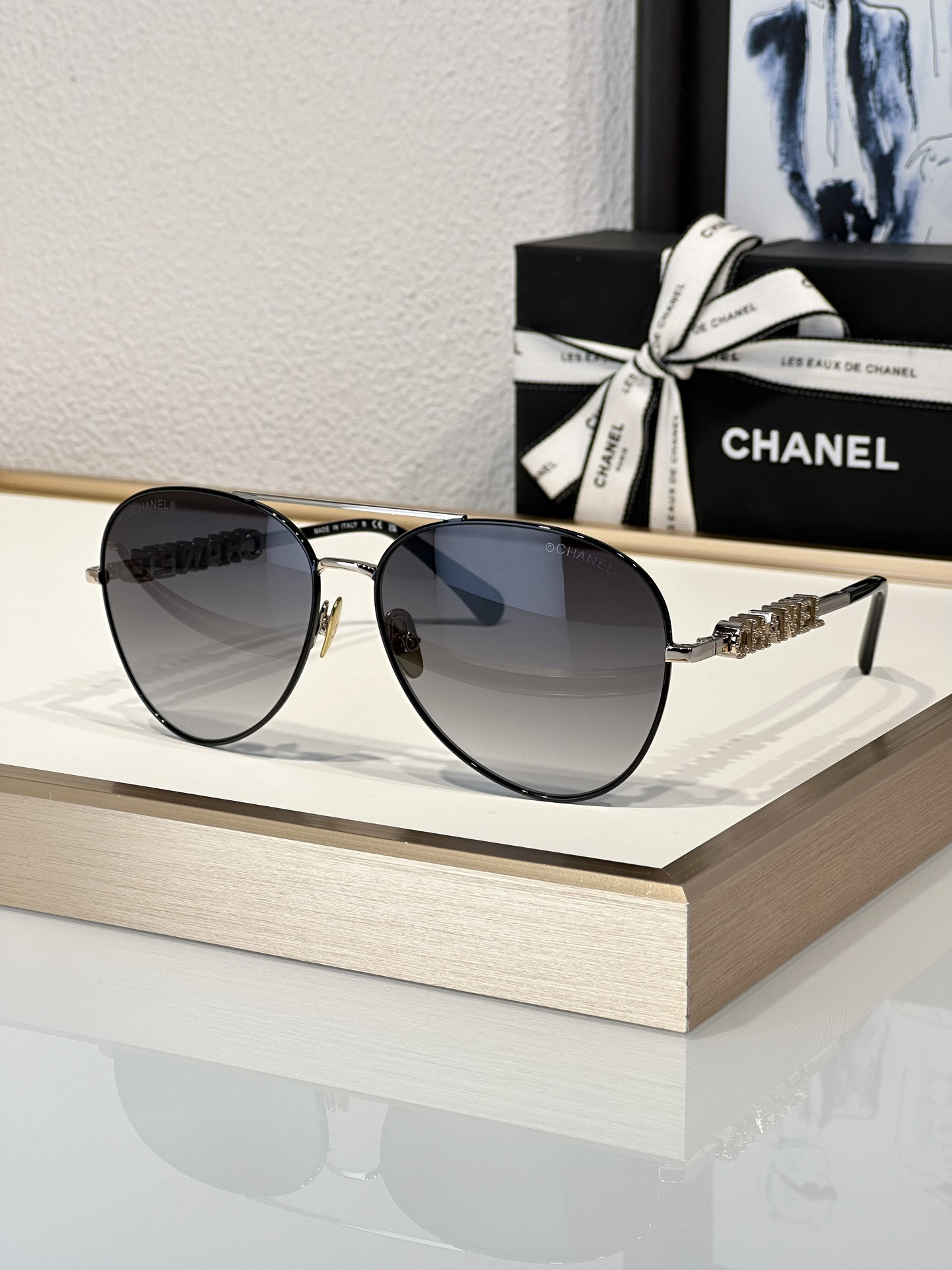 Ch*el glasses 4284-b 59-14-140