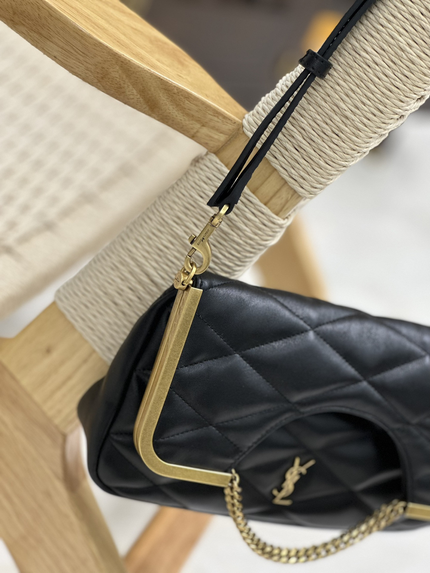 Y*L 87 in quilted lambskin 26x13x5cm